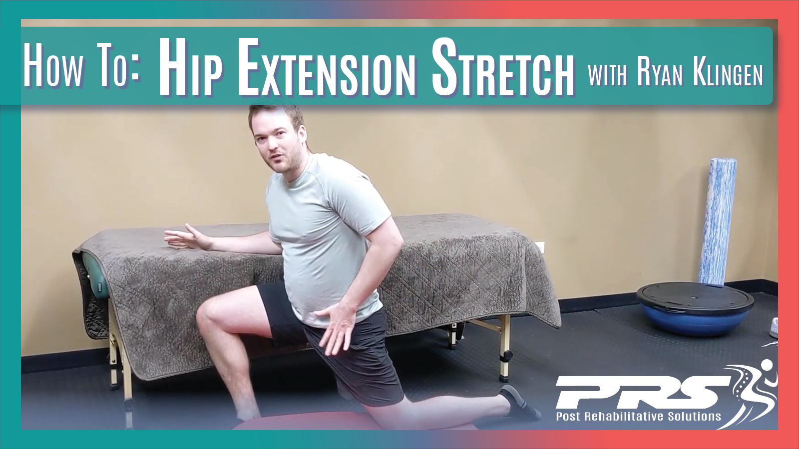 How to: Hip Extension Stretch